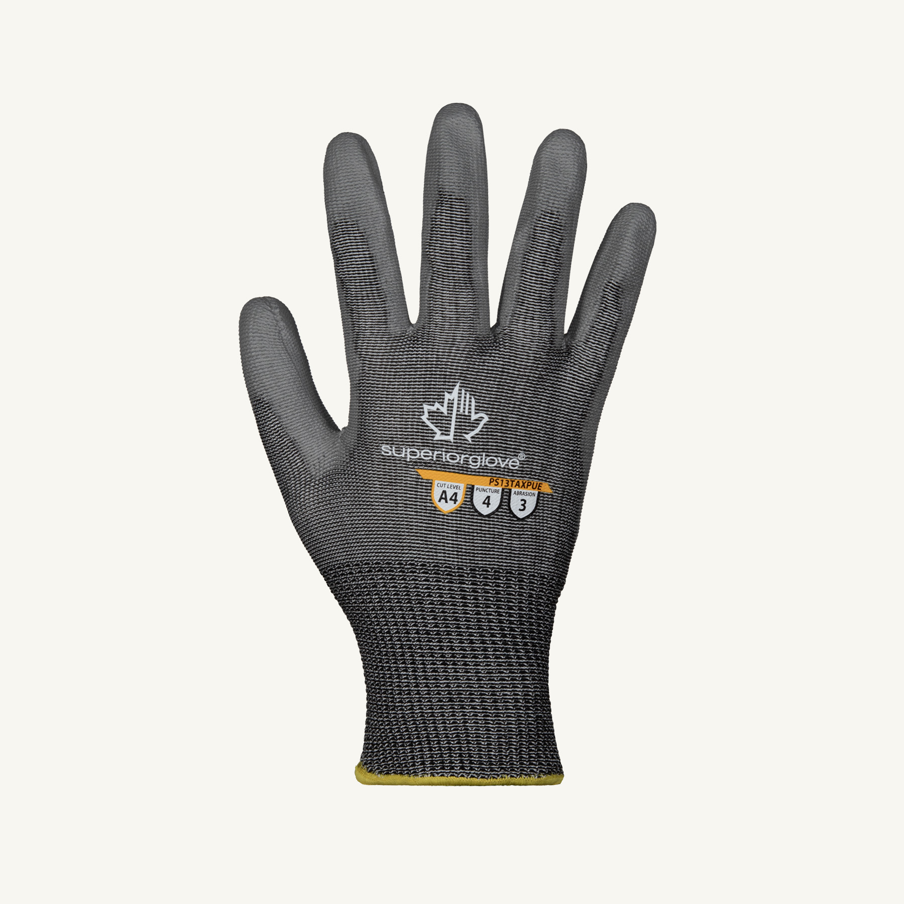 Superior Glove® TenActiv™ PS13TAXPUE PU Coated A4 Gloves, Vend-Packed 